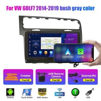 10,33 Дюймовый Автомобильный Радиоприемник Для VW GOLF7 2014-2016 bush 2Din Android Восьмиядерный Автомобильный Стерео DVD GPS Навигационный Плеер QLED Экран Carplay