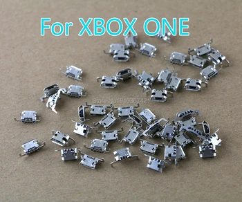 100 шт./лот Замена Порта Зарядного Устройства для xboxone Micro USB Разъем Для Зарядки Питания Док-станция для Консоли Xbox One Gamepad