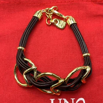 2023 Новый бестселлер UNOde50 Высококачественный Изысканный Веревочный браслет в Испании Женская Романтическая подарочная сумка