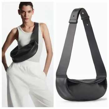 2024 Новая мода Простота Персонализированная женская сумка через плечо Повседневная и универсальная Высококачественная сумка через плечо из натуральной кожи