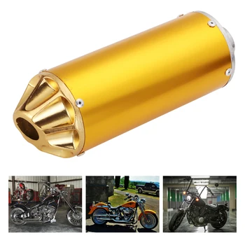 28 мм Глушитель Выхлопных Газов Мотоцикла и Труба для ATV Dirt Pit Bike Racing 110cc -150cc
