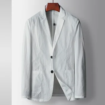 2805-R-Весенне-осенний модный мужской белый костюм для старшего поколения, ориентированный на меньшинство