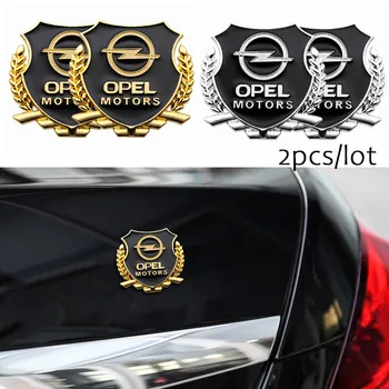 2ШТ 3D Наклейки На Боковую Дверь Автомобиля Авто Знак Окна Наклейки Аксессуары Чехол Для Opel Astra H Insignia Vectra Corsa Стайлинг Автомобиля