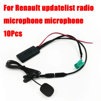 Biurlink для Renault Список обновлений Радиоустройство Bluetooth 5.0 Аудиокабель Микрофон Адаптер громкой связи MINI ISO 6Pin штекер