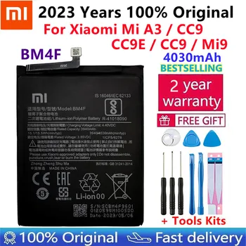 BM4F100% Оригинальный Аккумулятор Телефона Xiao Mi Для Xiaomi Mi A3 CC9 CC9E Сменные Батареи Xiomi Bateria CC9 Mi9 Lite