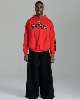 Harajuku Jnco толстовки женские Американские ретро уличные для Мужчин y2k топы Готический хип-хоп уличная одежда негабаритная толстовка мужская одежда