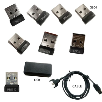 USB-Приемник Беспроводной Адаптер-Ключ для Logitech G502 G603 G900 G903 G304 G703 GPW GPX Беспроводная Игровая Мышь