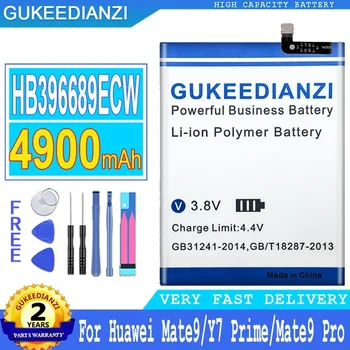 Аккумулятор GUKEEDIANZI для версии Huawei, 4900 мАч, HB396689ECW, HB406689ECW, Enjoy 7 Plus, (P40 Lite E), TRT-L53, Enjoy7plus,
