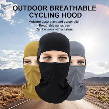 Балаклава, маска для лица, лыжная маска для мужчин и женщин, зимняя маска для лица, капюшон для езды на велосипеде, лыжах, мотоцикле