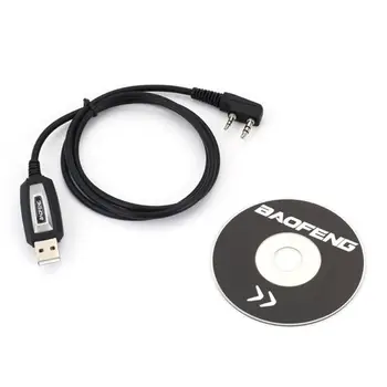 Водостойкий USB-кабель для программирования, драйвер для BAOFENG UV-5R/ BF-888S, водонепроницаемая портативная рация