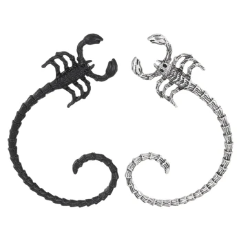 Готические украшения-манжеты для ушей, Винтажные темные серьги-обертки для ушей для мужчин и женщин, аксессуары для костюмов для косплея на Хэллоуин