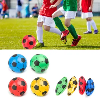 Детский тренировочный мяч Школьный подарок Надувной футбольный мяч Экологически Чистый