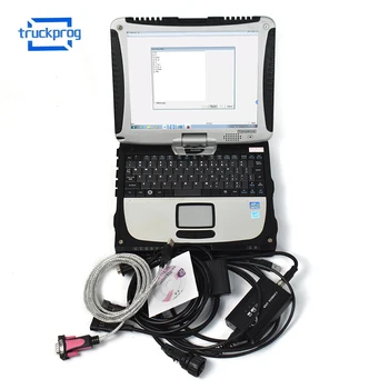Диагностический Инструмент Вилочного погрузчика TrcuKProg для USB-диагностического сканера Linde Doctor Canbox с Программным Обеспечением Pathfinder для Ноутбука CF19 В Полном комплекте