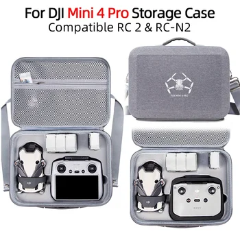 для DJI Mini 4 Pro Сумка для хранения Сумочка коробка для хранения дрона RC-N2/RC 2 Сумка для аксессуаров для DJI Mini 4 Pro Чехол