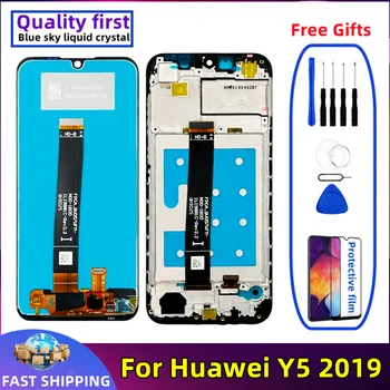 Для Huawei Y5 2019 ЖК-дисплей AMN-LX9 LX1 LX2 LX3 Оригинальный С рамкой Дисплей Мобильного Телефона Сенсорный Экран Дигитайзер В сборе Замена