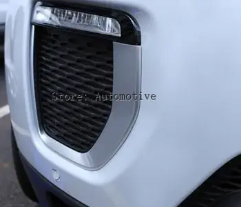 Для Landrover Range Rover Evoque HSE Dynamic 2016 Автомобильные Аксессуары Отделка рамы передней противотуманной фары ABS Хромированные Автозапчасти