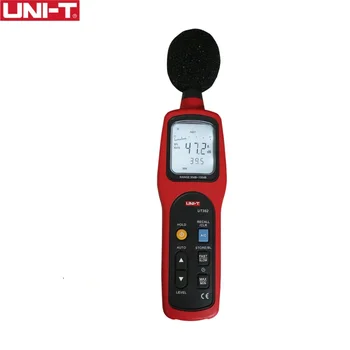Измеритель звукового рычага UNIT UT352 Легко носить с собой Уровень шума 30 ~ 130 дБ Макс / мин Подсветка ЖК-дисплея Высокая аварийность регистрации данных