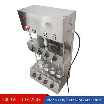 Коммерческая машина для производства сладкой пиццы с четырьмя головками из нержавеющей стали