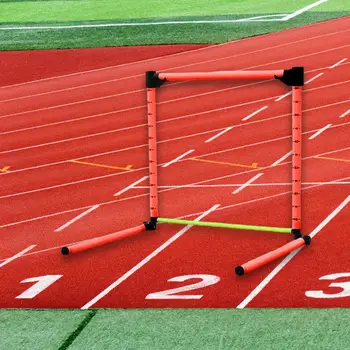 Легкая атлетика с препятствиями на ловкость Улучшает координацию Регулируемая шкала для тренировок с препятствиями Футбольные спортсмены Гонки