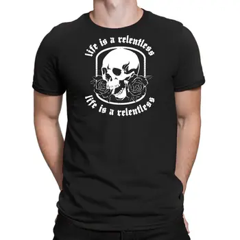 ЛУЧШАЯ подарочная футболка С надписью Dark Life Is A Relentless