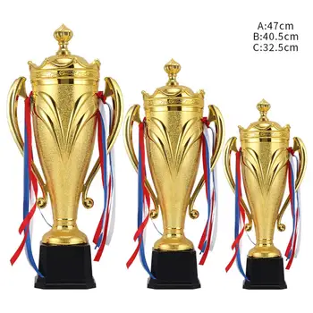 Материал PP- Кубок победителей, золотой цвет для детских соревнований