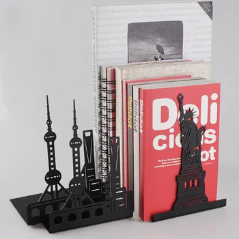 Металлическая Г-образная креативная подставка для книг производители оптом создают настольные книги с помощью стеллажей для хранения книг.