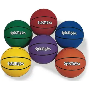 Мировой резиновый баскетбольный набор, Набор из 6 штук, Средний уровень 28,5