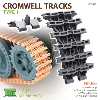 Набор для 3D-печати T-Rex Studio TR85079 1/35 Cromwell Tracks Type 1