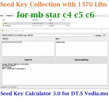 Начальный ключ калькулятор 3.0 Для MB Cars Для MB Star C4 C5 C6 Начальный ключ Калькулятор Онлайн-сервис для Vediamo Monaco разблокировка доступа к ECU