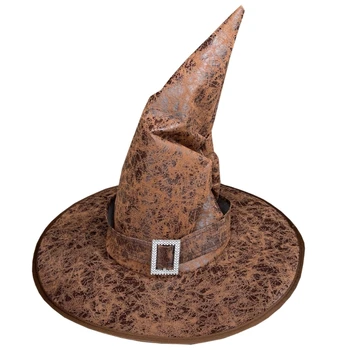 Новая Шляпа Ведьмы Для Тематических Вечеринок Wizardh Hat Стильная Остроконечная Шляпа для Театральных представлений