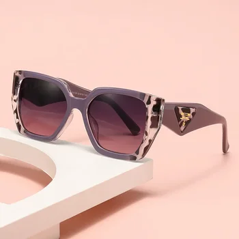 Новые солнцезащитные очки в квадратной оправе для мужчин и женщин, модные солнцезащитные очки с защитой от ультрафиолета