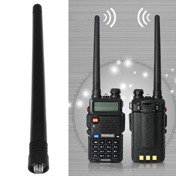 Оригинальная Антенна портативной рации Baofeng SMA-F Ham HF Антенна UHF & VHF 65-108 МГц Подходит Для радиоаксессуаров UV-5R/5RA/5RC/5RL