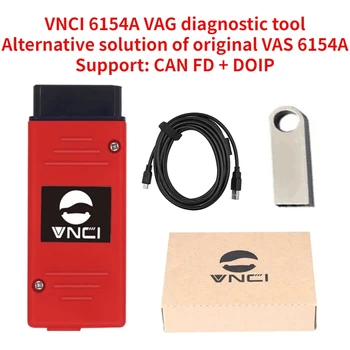 Оригинальный Профессиональный Диагностический инструмент VNCI 6154A ODIS для VW/для Audi/для Skoda/для Seat Обновленной версии VAS6154A