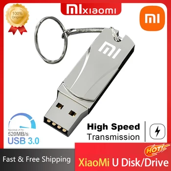 Оригинальный Флэш-накопитель Xiaomi Высокоскоростной U-Диск Портативный SSD Накопитель USB 3,0 Для Портативных ПК IMAC Mii 128 ГБ 1 ТБ 2 ТБ 256 ГБ 512 ГБ