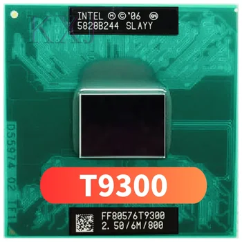 Процессор для ноутбука Intel Core 2 Duo T9300 SLAQG SLAYY CPU 2,5 ГГц Двухъядерный Двухпоточный PGA 478 6M 35W Socket P