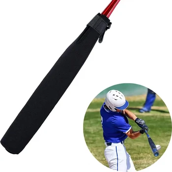 Рукав для бейсбольной биты с зажимом, неопреновый протектор для бейсбольной биты, защитный чехол для бейсбольной биты для софтбола, аксессуары для бейсбола