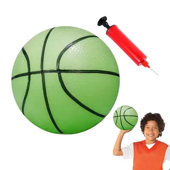 Светящиеся в темноте баскетбольные мячи для малышей с подсветкой, сильный захват, баскетбольный мяч с подсветкой для детей для малышей