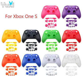 Сменный Корпус YuXi Shell для Xbox One S Slim Controller Case Cover С Полным Набором Кнопок Mod Kit