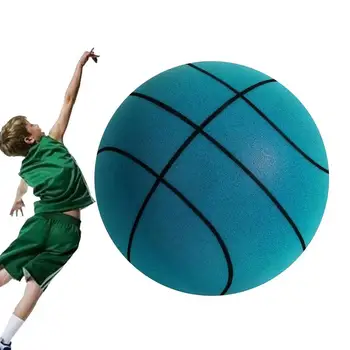 Уличные баскетбольные мячи, Бесшумный молодежный тренировочный мяч на открытом воздухе, Мягкий, упругий И тихий баскетбол В помещении, тихий баскетбол в помещении для детей