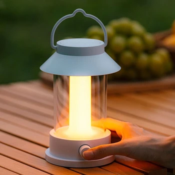 Уличный походный ночник Портативная ретро-лампа с возможностью аварийной зарядки, которую можно повесить