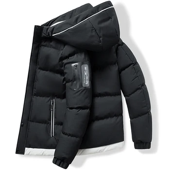 Хлопковая куртка, мужские осенние и зимние куртки, новый популярный тренд, хлопковая куртка на утолщенном пуху, рабочая одежда, модный бренд cotton ja